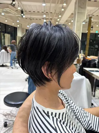 ショート 大人ショート特化/ カットモデル/表参道のヘアスタイル