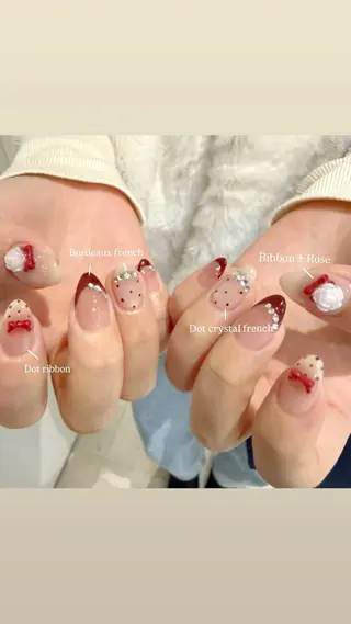 ネイル Momone ／渋谷／パラジェルのネイルデザイン