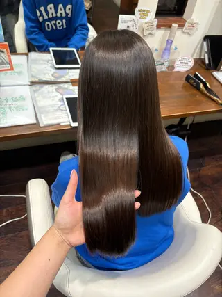 ロング パーマ ルプラボウ/中村潤菜 /ボブヘアのヘアスタイル