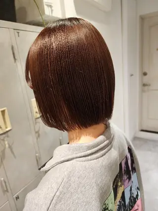 ミディアム カラー 井川和哉 ハイトーン／透明感のヘアスタイル