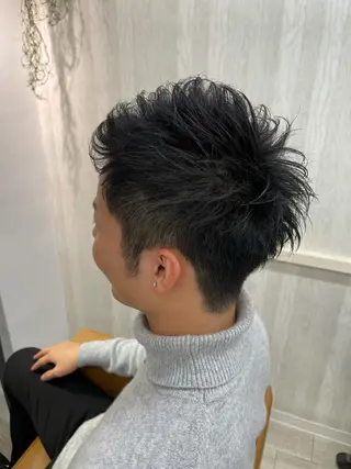 ショート ヘアアレンジ メンズ 【大宮】 メンズ専門吉川のヘアスタイル