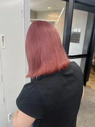 ミディアム 暖色ブリーチ ⭐️honokaのヘアスタイル