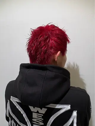 カラー メンズ 北村 海来のヘアスタイル