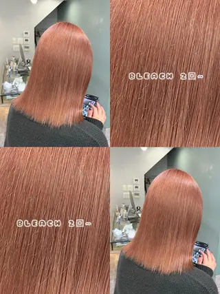ミディアム ハイトーン🫧艶髪 MAIKAのヘアスタイル
