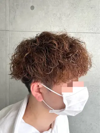 カラー パーマ メンズ Agu Karenのヘアスタイル