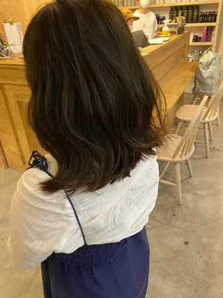 ミディアム 佐藤 寛朗のヘアスタイル
