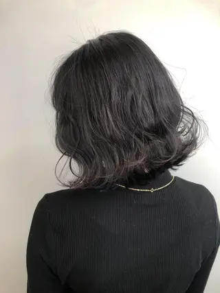 ミディアム カラー 【透明感、艶髪】西村 有司のヘアスタイル