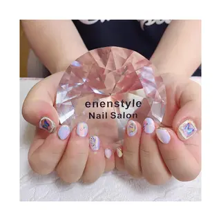 ショート ネイル 👑enen style👑のネイルデザイン