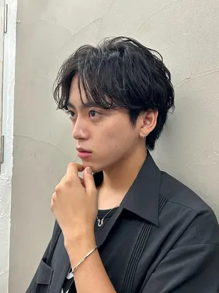 メンズ 中野 結華のヘアスタイル