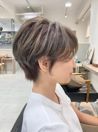 ショート 中江 翔のヘアスタイル