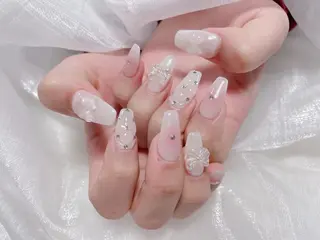 ネイル 星みこと 長さ出し得意のネイルデザイン