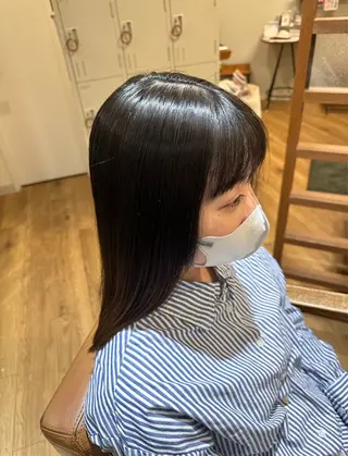 セミロング Noel / マツダ マナのヘアスタイル