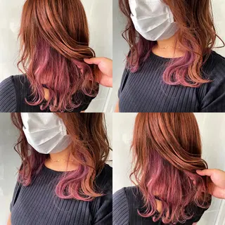 カラー 美容室 HAKUAのヘアスタイル