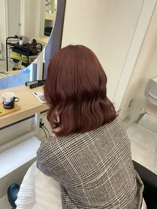 ミディアム 抜け感style💎 𝑹𝑼𝑵𝑨のヘアスタイル