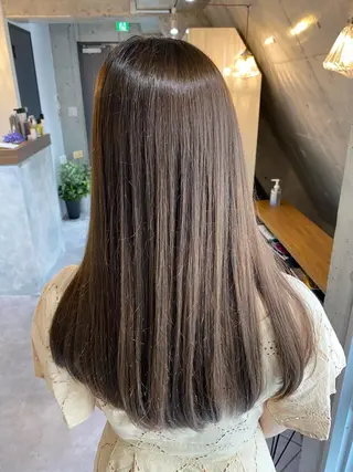 カラー TARO／ツヤ髪・ ブリーチ毛矯正特化✨のヘアスタイル