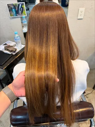 ロング 猪瀬 純子のヘアスタイル