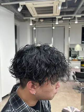 ショート パーマ ☀️fifth天神 英令🌙のヘアスタイル