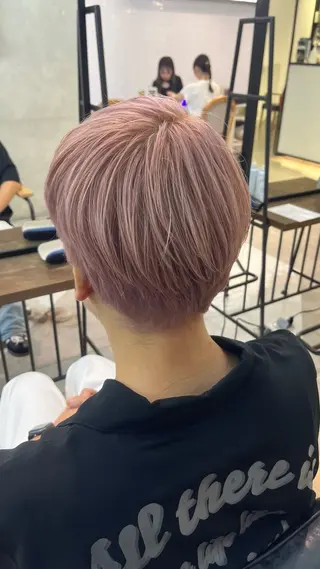 カラー メンズパーマ/ メッシュ📍ﾕﾘのヘアスタイル