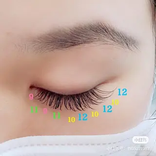 マツエク・マツパ INS Beauty Aliceのマツエク・マツパデザイン