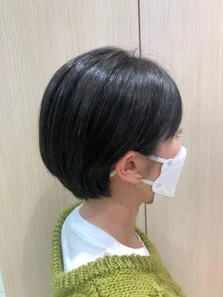 ショート 森野美咲🇰🇷 レイヤー/顔周りのヘアスタイル