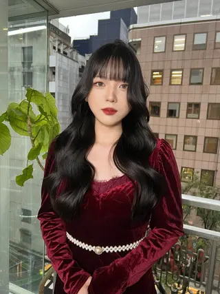 ロング カラー ワンホン×韓国/ 髪質改善/itaruのヘアスタイル