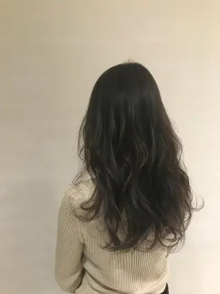 ロング カラー パーマ ヘアアレンジ メンズ キッズ ネイル マツエク・マツパ EnBlesS西宮 マンツーマン神道有基のヘアスタイル