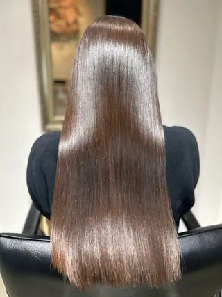 ロング 岩崎 恵実のヘアスタイル