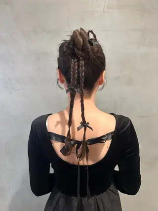 ロング ヘアアレンジ タナカ カナ🫧のヘアスタイル