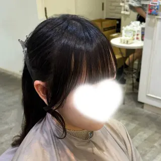 🇰🇷韓国レイヤー 多幸感メイク🤍のヘアスタイル