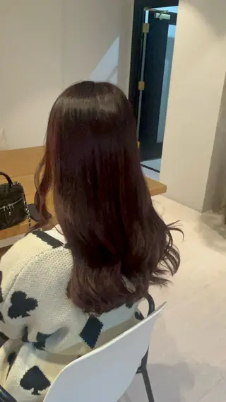 カラー ニトウ レイナのヘアスタイル
