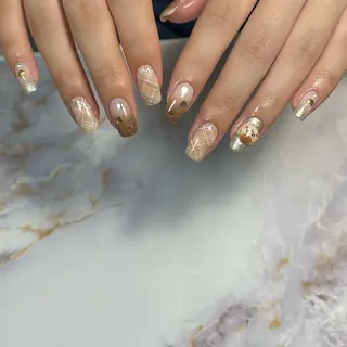 メンズ ネイル m-nail 🌙minamiのネイルデザイン
