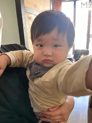 ショート カラー パーマ ヘアアレンジ メンズ キッズ ネイル アイブロウ 久木原 ゆりのヘアスタイル