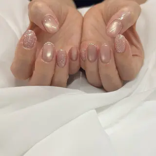 ネイル パラジェルネイル 大人可愛/シンプルのネイルデザイン