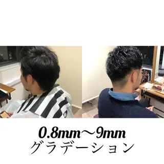 ショート 関西センターパート メンズモデル募集のヘアスタイル
