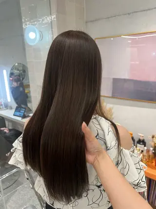 ロング カラー 韓国ヘア☁️ mitsukiのヘアスタイル