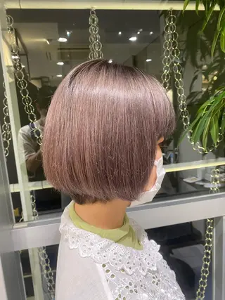 ショート カラー メンズパーマ💈藤田 晃志のヘアスタイル