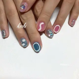 ネイル kichi･: *のネイルデザイン