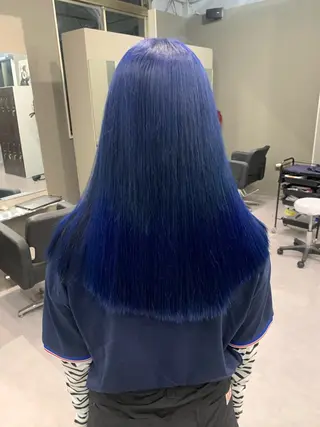カラー 酸性ストレート 髪質改善のヘアスタイル