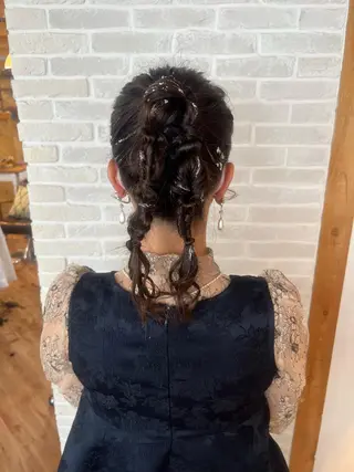 ロング ヘアアレンジ Topstylist YUKIのヘアスタイル