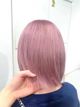 ショート カラー 🤎HAZUKI🤎 ハイトーン✨のヘアスタイル