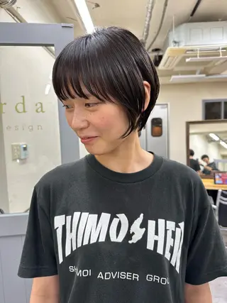 ショート メンズパーマ メンズ特化ryoのヘアスタイル