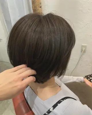 ショート カラー fio マナミのヘアスタイル
