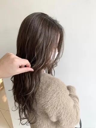 ロング カラー 町田で叶う本物の 髪質改善 鍋谷勇のヘアスタイル