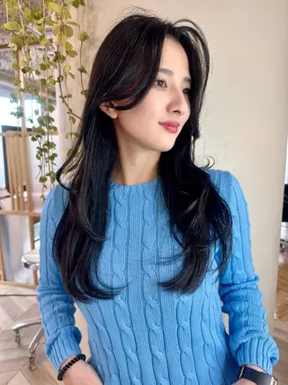 ロング 優李 ゆうり‪のヘアスタイル