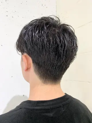ショート パーマ メンズ 千葉駅徒歩1分✂︎ 宮内のヘアスタイル
