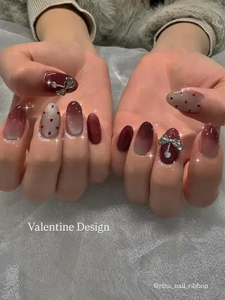 ネイル 艶/マグネット/網紅 /韓国/岩下りほのネイルデザイン