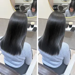 セミロング カラー 髪質改善カラー/銀座 /縮毛矯正/森田のヘアスタイル