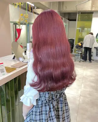 ロング 暖色ハイトーン特化 🥇Mioのヘアスタイル