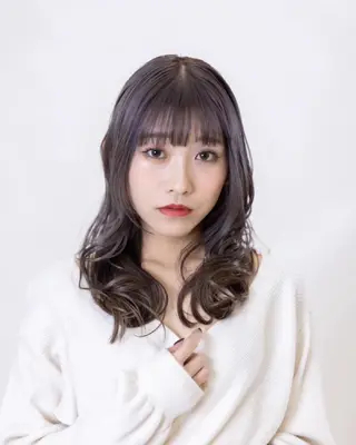 カラー ロング 尾澤 尚希のヘアスタイル