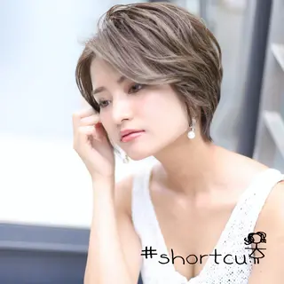ショート 渋谷レイヤーカット❌ 縮毛矯正専門/武田涼のヘアスタイル